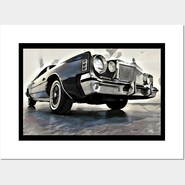 Chrysler Cordoba Wall Art by CarTeeExclusives